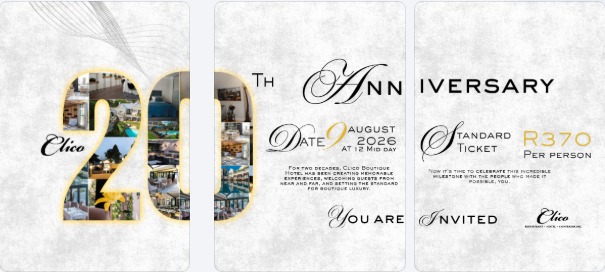 Clico Boutique Hotel — 20th Anniversary Celebration